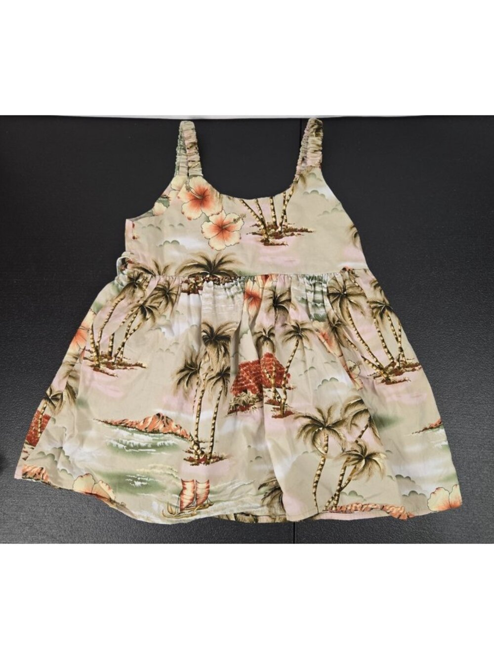 Ky's Made in Hawaii Girls Size 4 Dress Luau Hawaiian